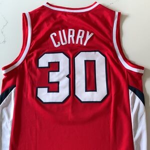 Vintage Steph Curry Davidson Nike Jersey